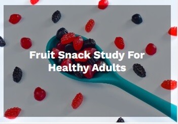 Fruit Snack Study for Healthy Adults-1