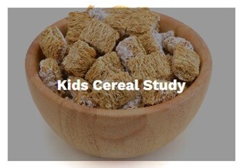 Kids Cereal Study