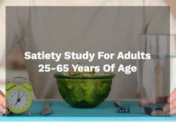 Satiety Study for Adults Age 25 to 65